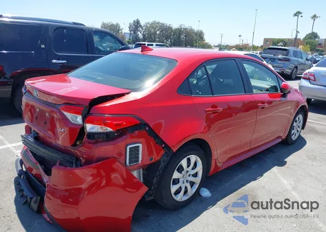 2020 Toyota Corolla Le from USA, damaged, VIN JTDEPRAE9LJ030225